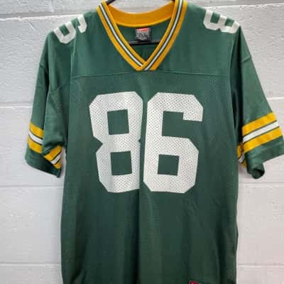 Nike Mens  Size XL Jersey Green / White 86 freeman green bay packers