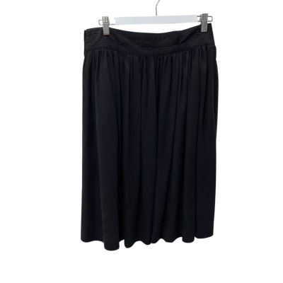 Country Road Womens  Size 8 Midi gathered Black  Skirt