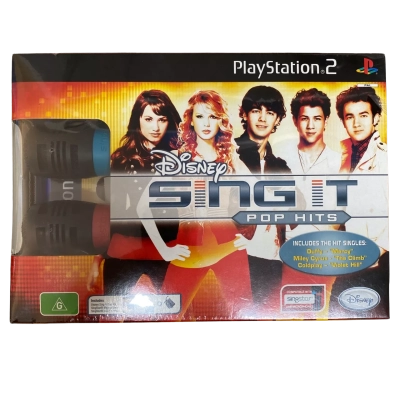 Singstar, Disney Sing It - Pop Hits | PlayStation 2 Game