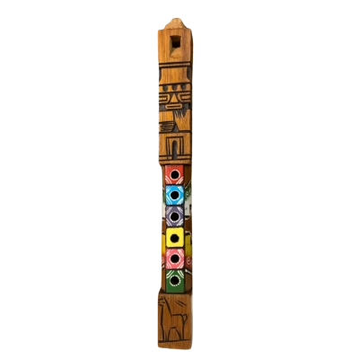 Traditional Peruvian Tarka Flute