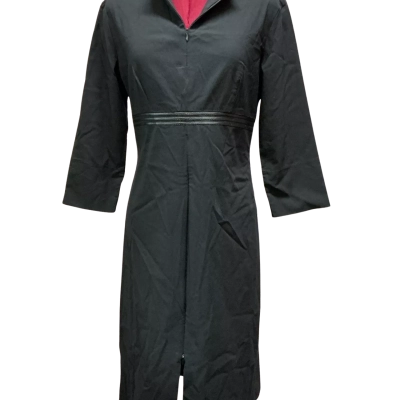 Cue Womens  Size 12 Midi Dress Black  