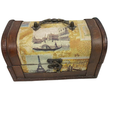 Treasure Chest Handmade Decorative Wooden Box