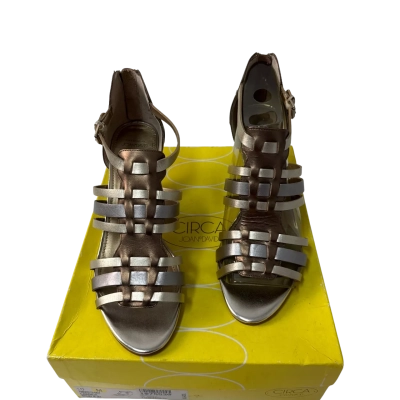 Circa Joan & David   Size 10 Sandals Bronze  / Gold / Silver 