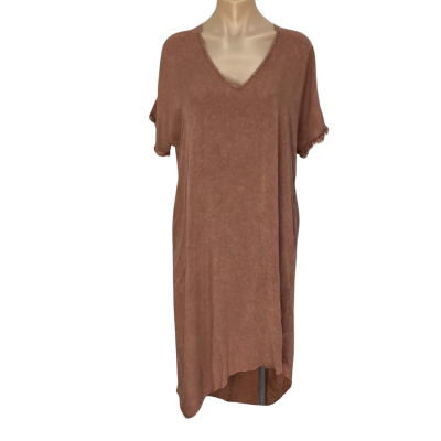 Kinney Womens Size XS brown/Plum Dress