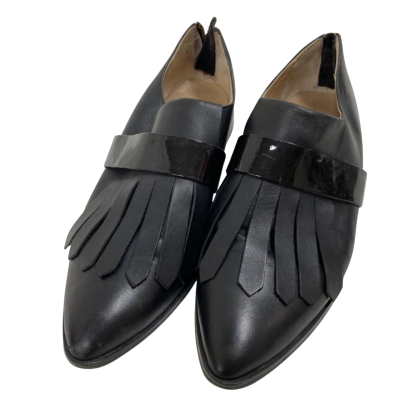Trenery Women's Leather Shoes Size 38 Black  