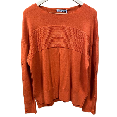 Sportscraft Orange Wool-Blend Jumper Size XL