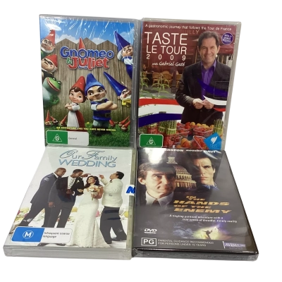 DVD Mixed Set of 4 (New Sealed)