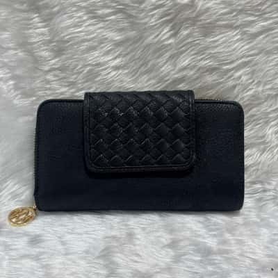 Marikai Womens Black  / Gold wallet 