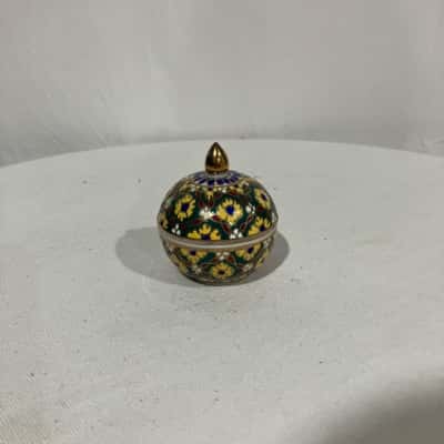 Thai Bonjarong Porcelain trinket dish