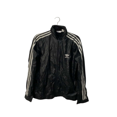 Adidas Unisex  Size 16 Sports Coat Black  / White 