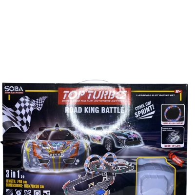 TOP TURBO - Road King battle racing set