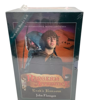 Ranger's Apprentice Erak's Ransom Books 5-8 Slipcase BoxSet by John Flanagan NEW SEALED 