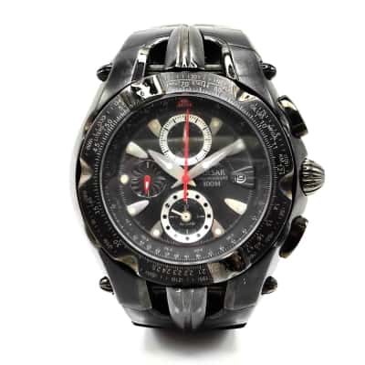 Pulsar Chronograph Watch - Untested, Needs Battery