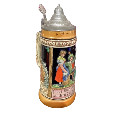 German beer stein