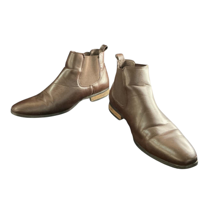 Kenji Mens  Size 10 Boots Brown Leather