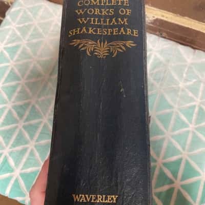 Complete Work Of William Shakespeare Old Hard Cover