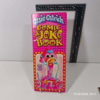 Ossie Ostrich Comic & Joke Book As Is 