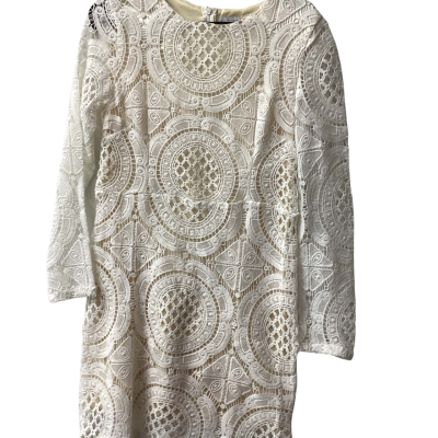 De Base  Womens  Size S Casual Dress White (b)