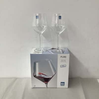 NEW - Schott Zwiesel red wine crystal glass set of two 