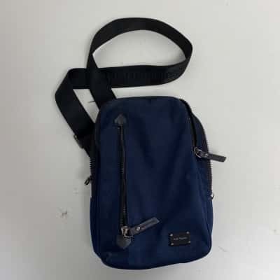 Hush Puppies Navy Blue Cross Body Bag 