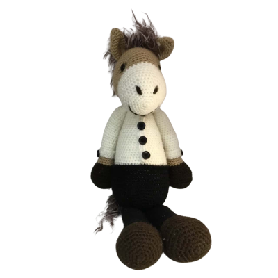 Handmade Crochet Horse Toy 
