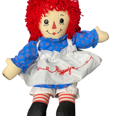 Raggedy Ann soft doll 42cm