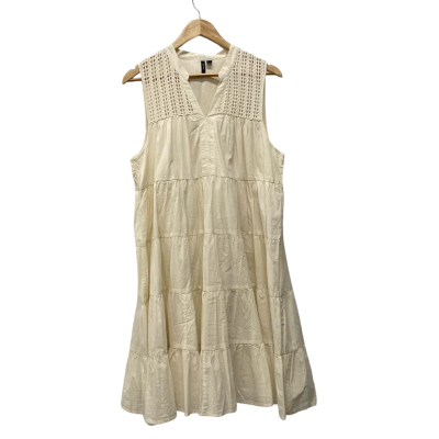 Vero Moda Womens Size XL Midi Dress / Sleeveless  Nude 