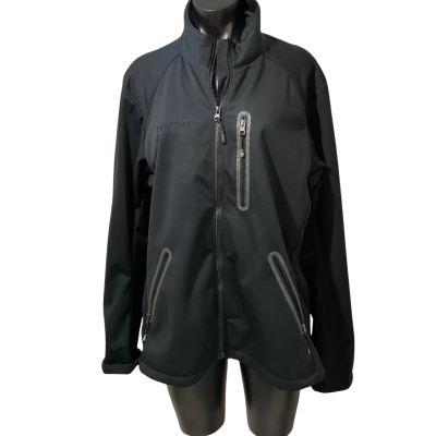LAMELLAR  Mens  Size L Front Zipper Black  