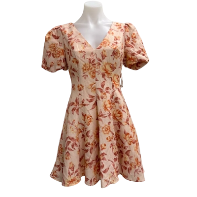Forever New Womens Size 6 Violet Fit & Flare Mini Dress Dusted Montebello Floral