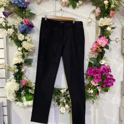 Saba Womens  Size 12 Ankle Length Pants Black  