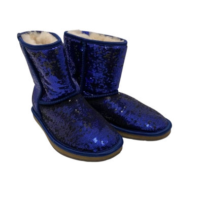 UGG Classic Short Two-Way Sequin Boots Size 6