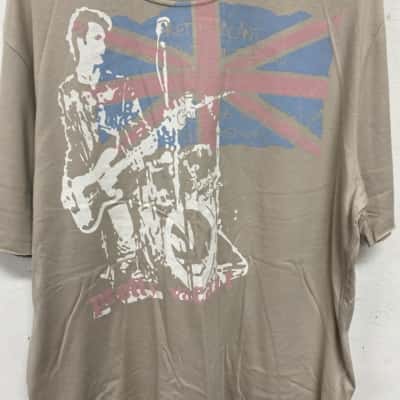 Sex pistols Mens  Size XXL Short Sleeve T-shirt Beige 