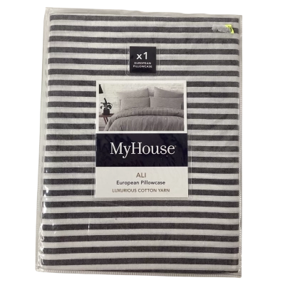 NEW - Myhouse ALI European Pillowcase (1 Pillowcase) RRP $49.99