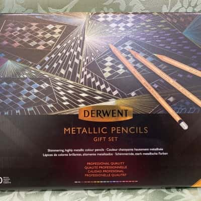 20th Anniversary Limited Edition 20 Derwent Metallic Pencils Gift Set