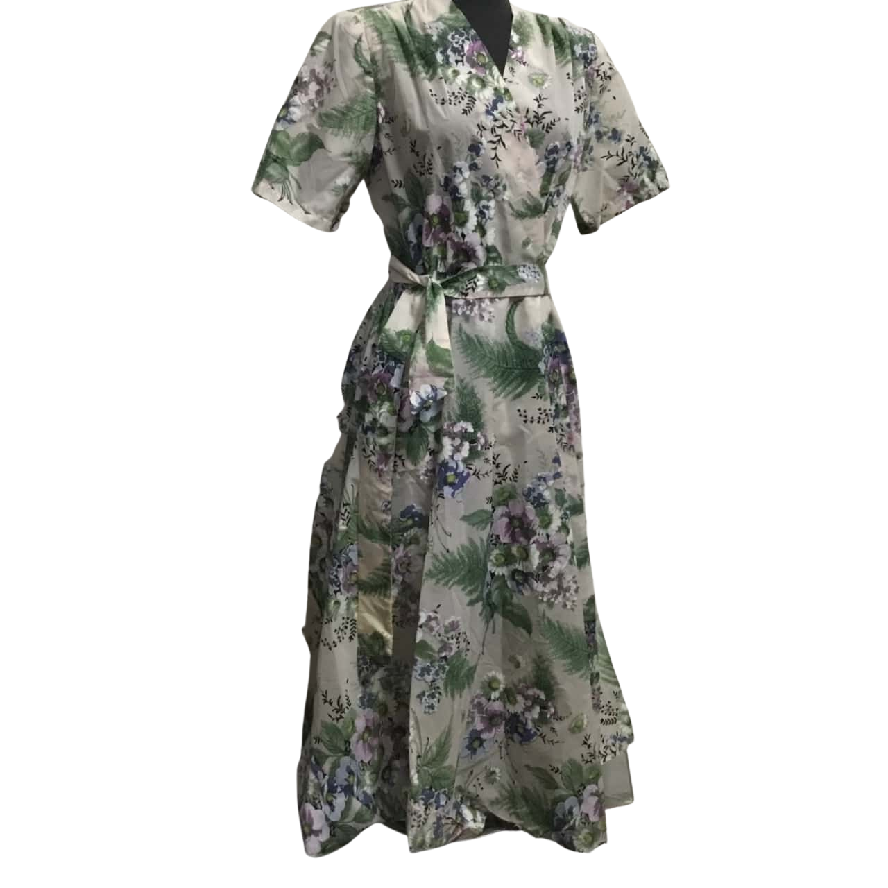 Smarter Maxi Length Wrap Hand Painted Nylon Dress(s)