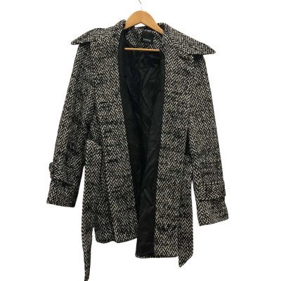 Marcs Womens  Size 12 Winter Coat Black  / White 