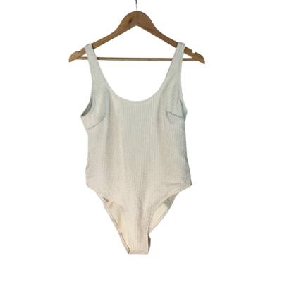 H&M Womens  - White Swimwear Padded (Size L)