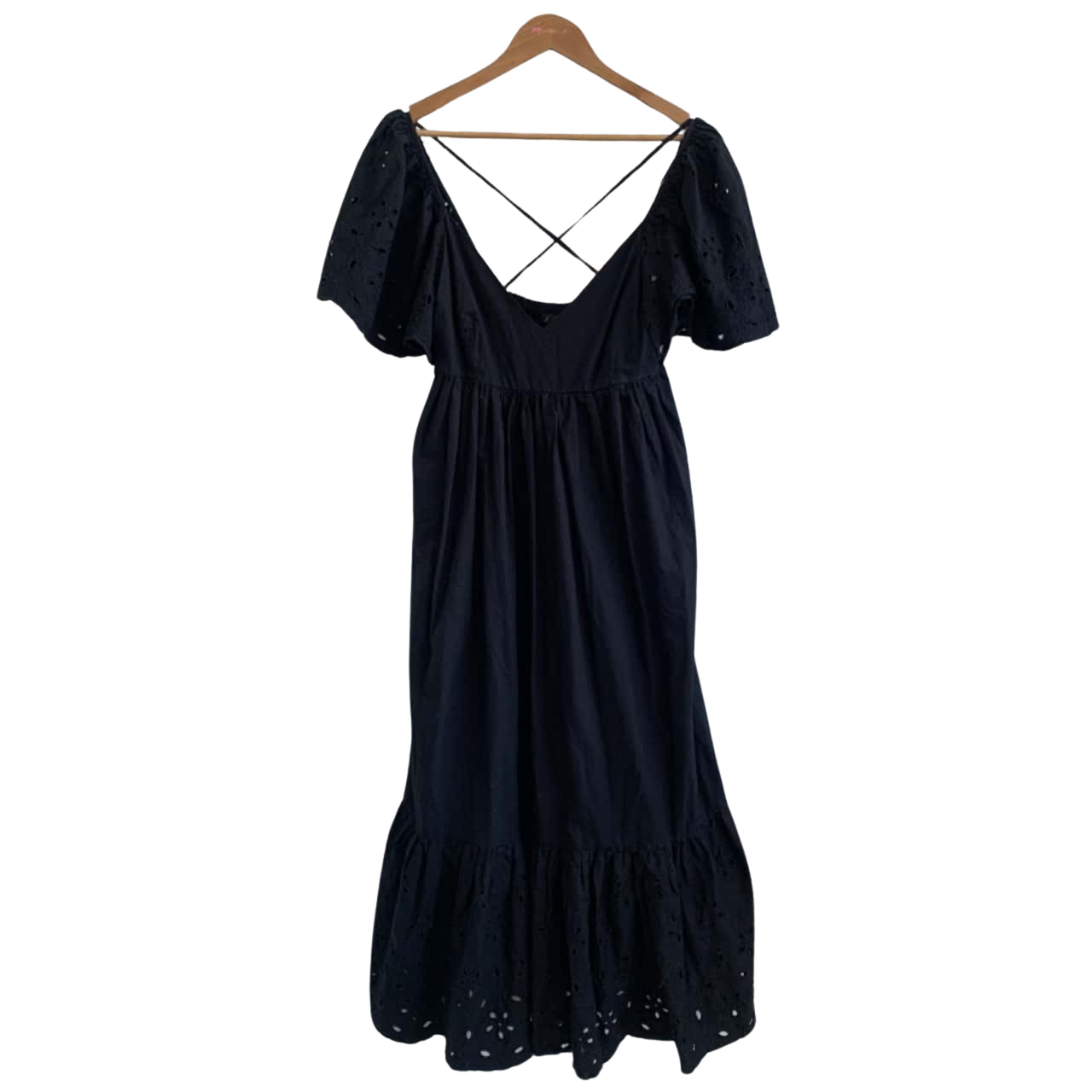 Zara Large Black Maxi Dress (s)