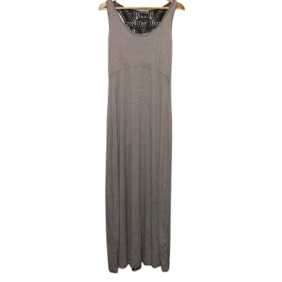 Jeanswest Womens  Size M Maxi Dress Black  / Grey 