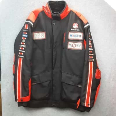 Men's size s classic official Holden racing team team red waterproof jacket With zip out quilted lining