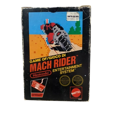 Mach Rider Nintendo Entertainment System - 1987