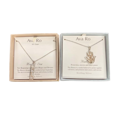 AVA RO Womens Necklaces/ colour Silver 
