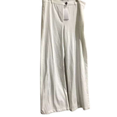 Bershka Womens  Size 12 White Pants