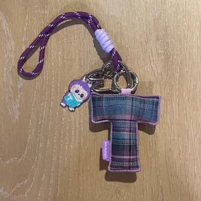 ‘T’ Pin For Love Pop Mart Labubu Key Chain