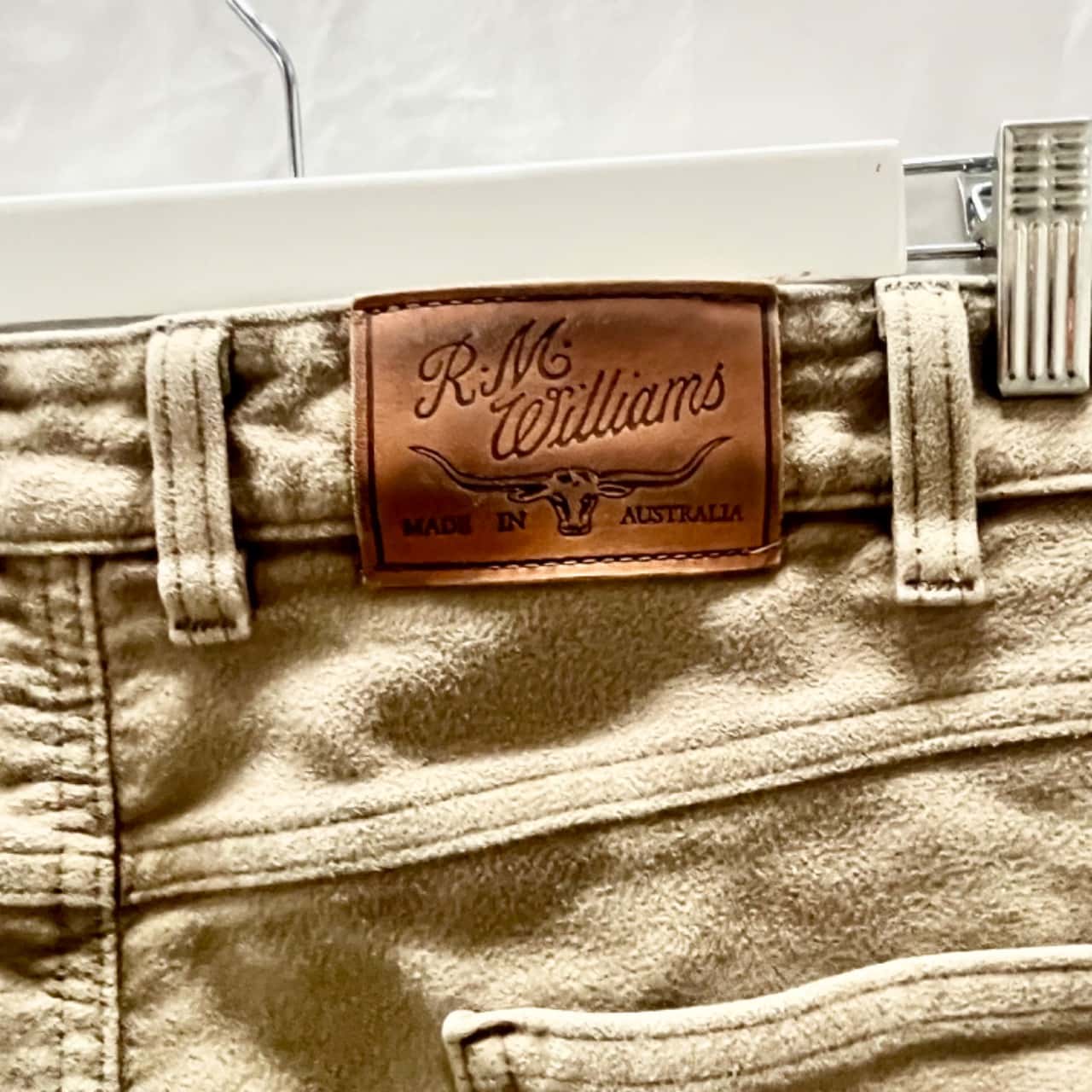 RM WILLIAMS Size 40R Relaxed Fit Beige Jeans(s)