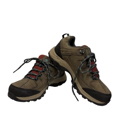 Columbia Womens  waterproof Size US 6 Sneakers Khaki / Red 