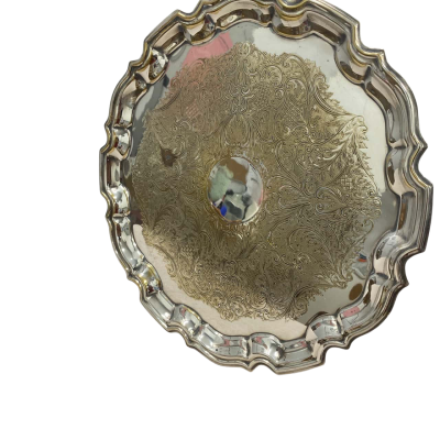 Silver Plated Cavalier (Made in England) Tray 