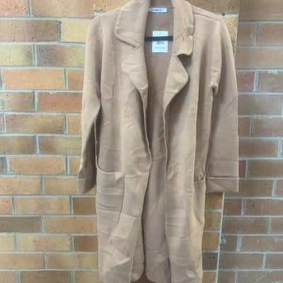 Just Jeans Womens  Size 6 Camel Long Jacket 