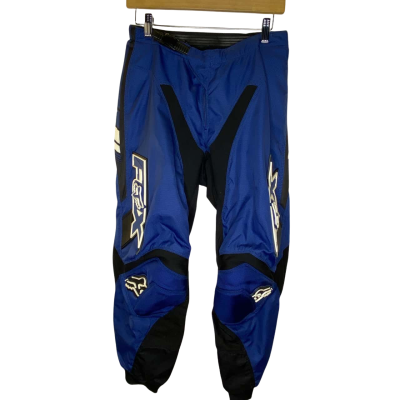 Fox 180 Motocross Men’s Dirt Bike Pants  Size 30 Black  / Blue / White 