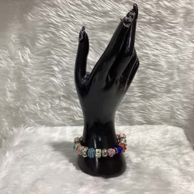  Womens Charm Bracelet Multicoloured 